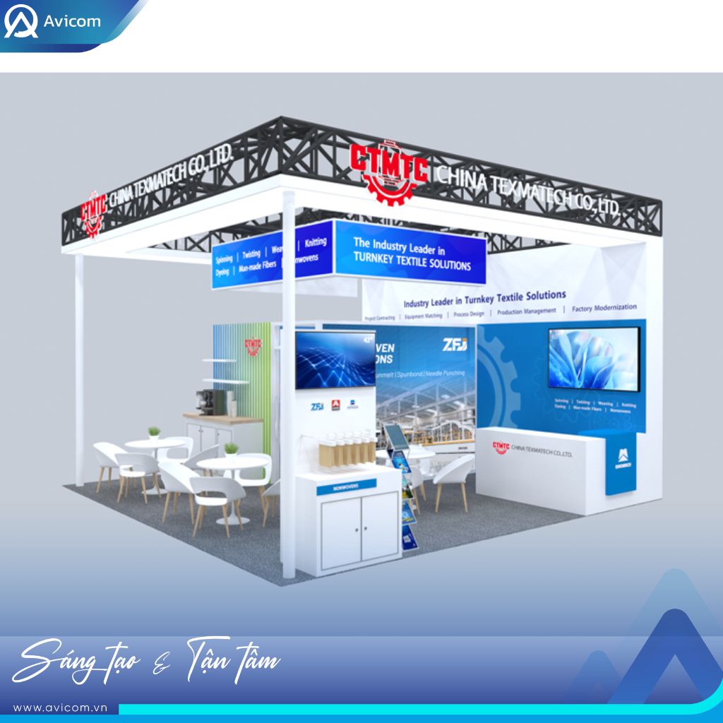 CTMTC GHI DẤU ẤN CÔNG NGHỆ DỆT MAY TẠI GENTEXH VỚI KHÔNG GIAN TRIỂN LÃM HIỆN ĐẠI